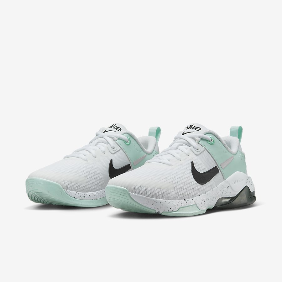 Giày Nike Zoom Bella 6 Nữ Trắng Xanh